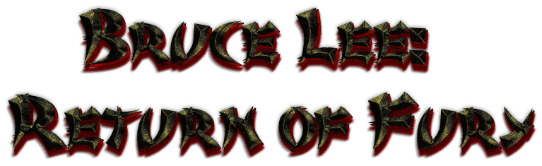 Bruce Lee logo for Commodore 64